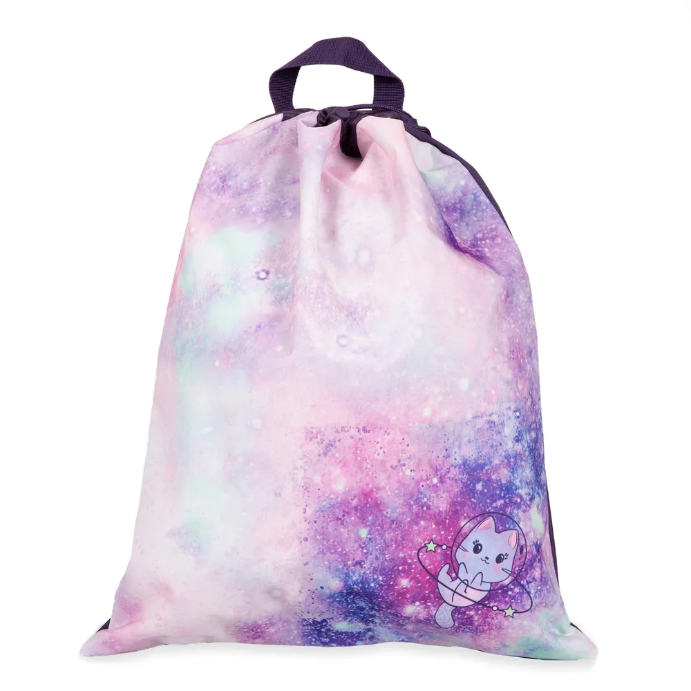 Space Cat Drawstring Bag