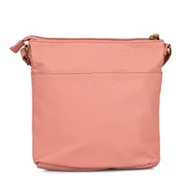 Pebbled N/S Crossbody Bag