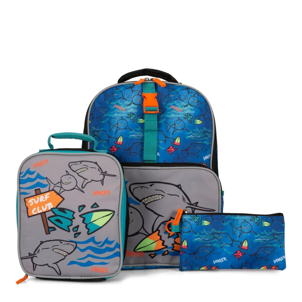 Surf Club 3-Piece Backpack Set