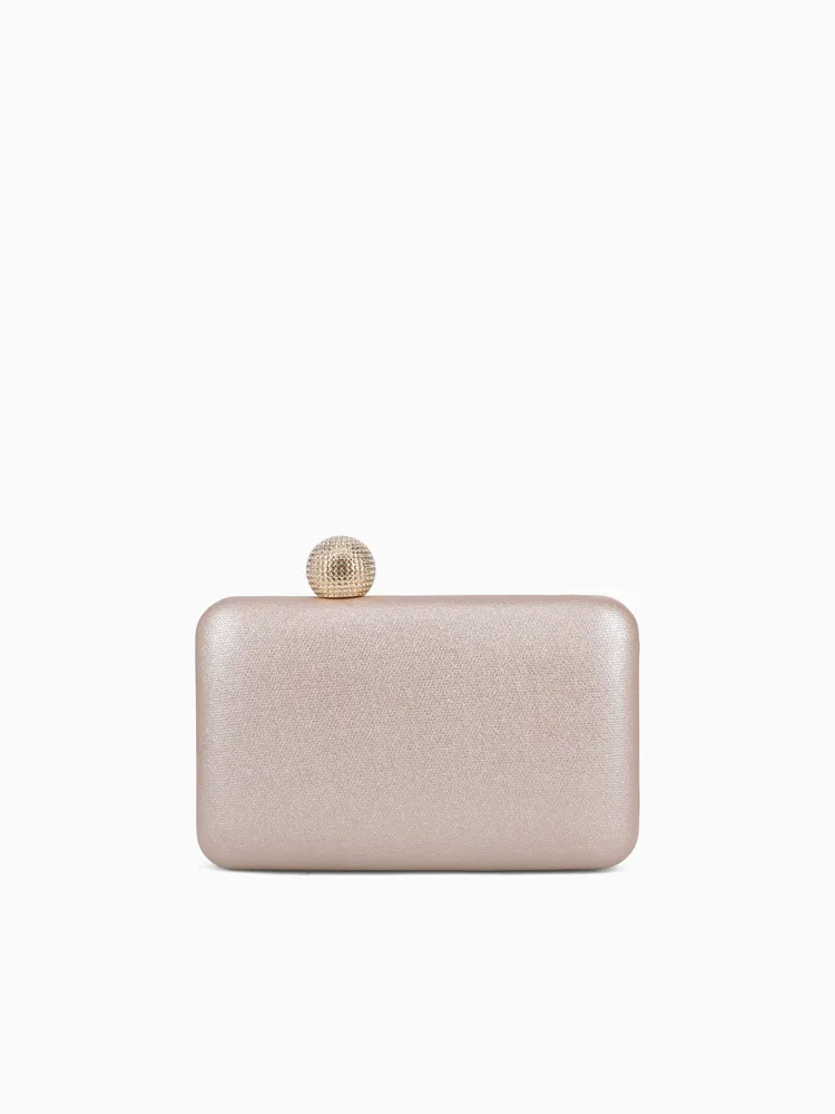 Disco Ball Clutch Rose Gold