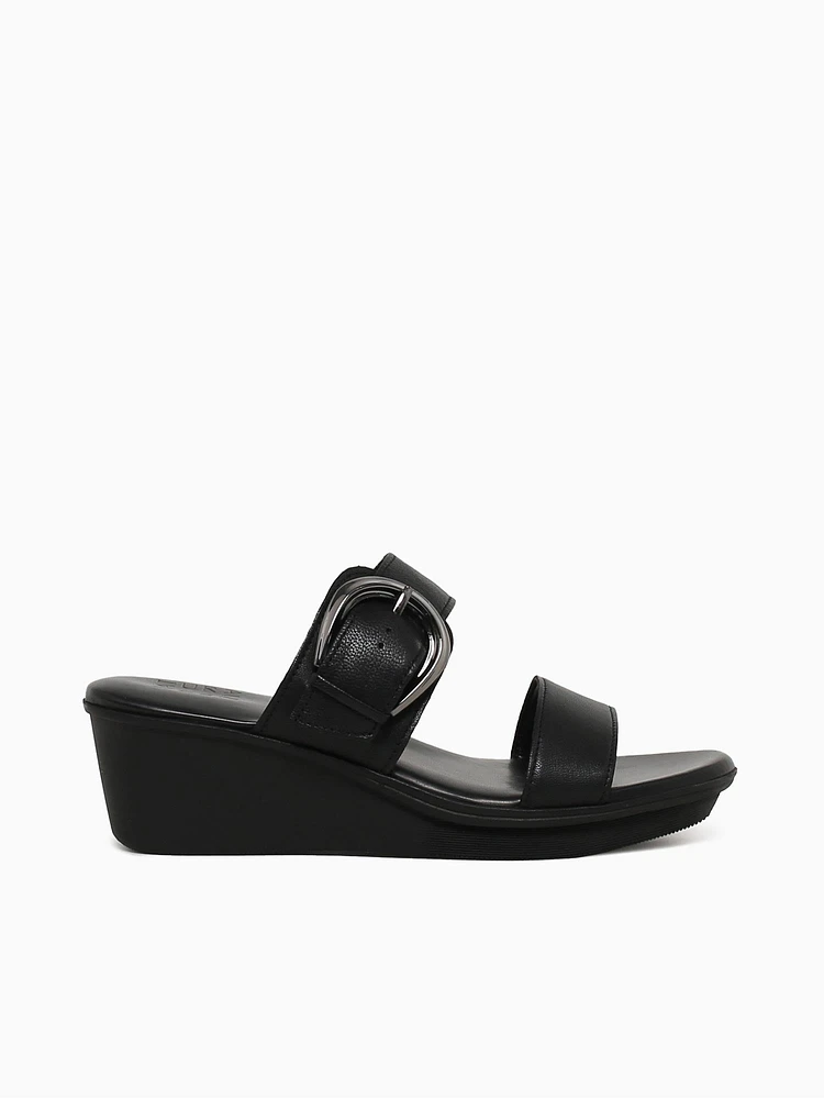 Rabia Black Leather