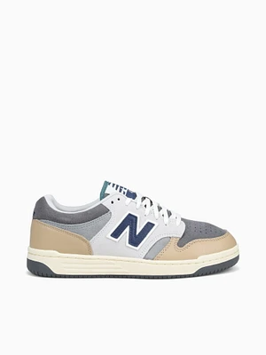 480 Grey Navy suede