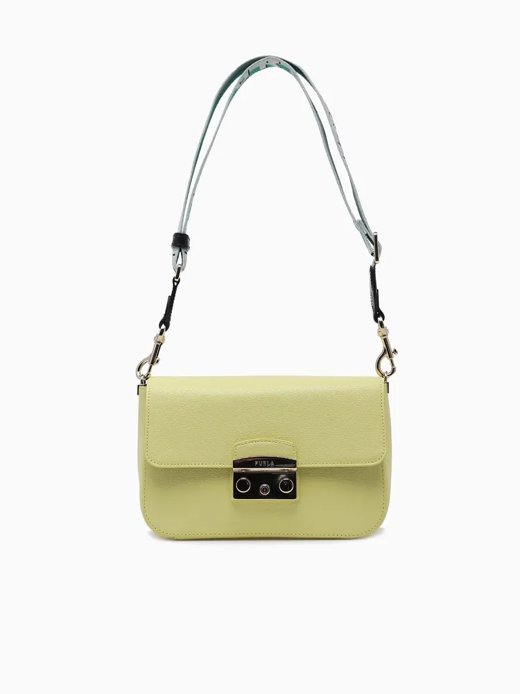 Metropolis S Crossbody Webbing Zest+mint