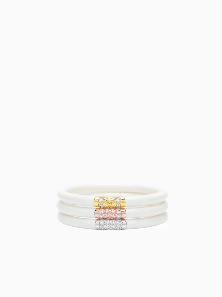 Three Kings All Weather Bangles (AWB) - Ivory