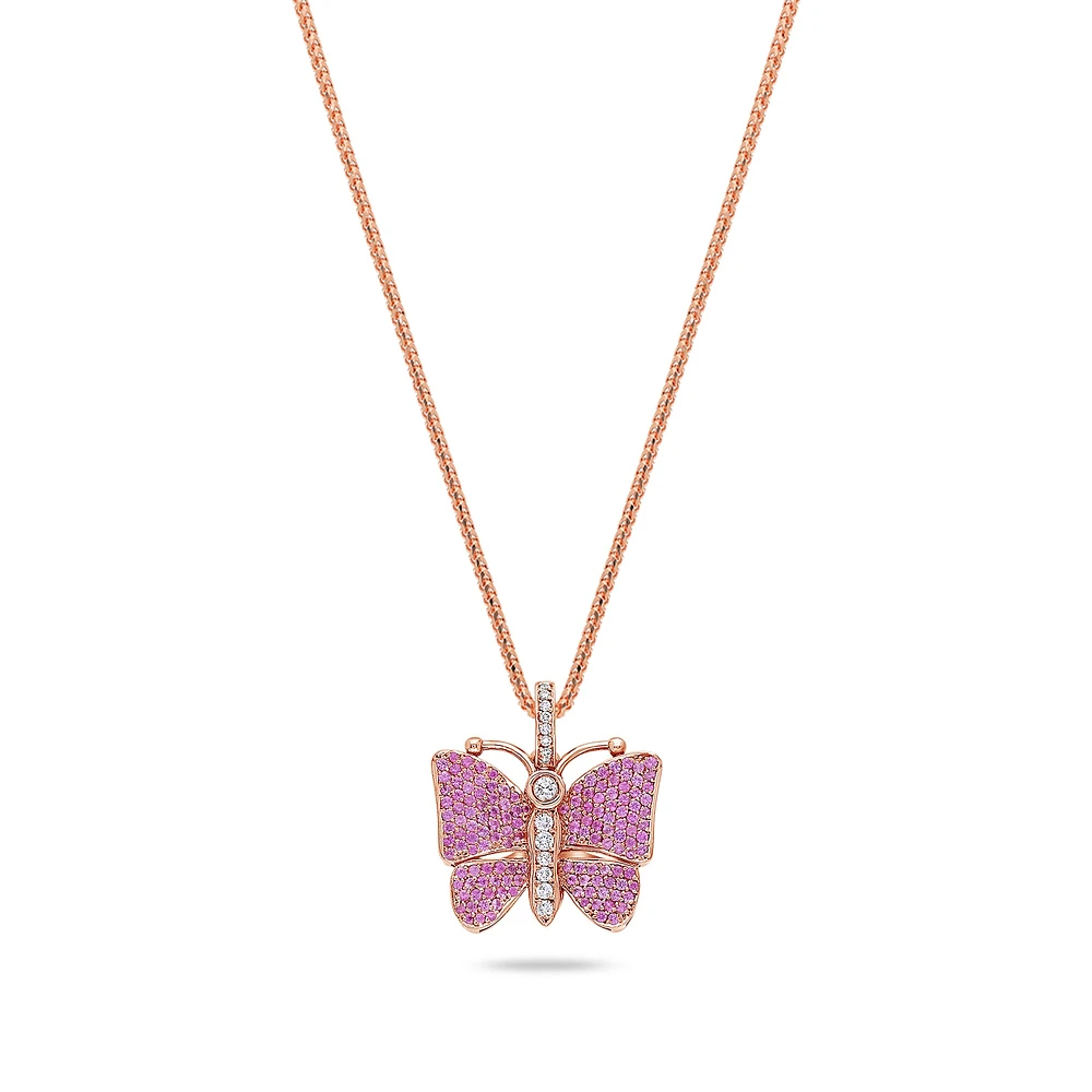 Micro Butterfly Piece (Special Rose, Fully Iced)