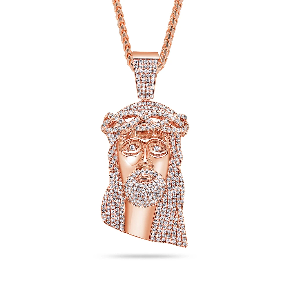 Mid-Sized Jesus Piece (Fully Iced)