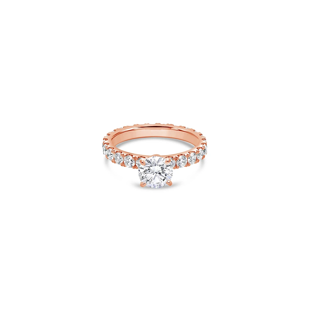 Elle Solitaire Engagement Ring (GIA Round 1.00ct)