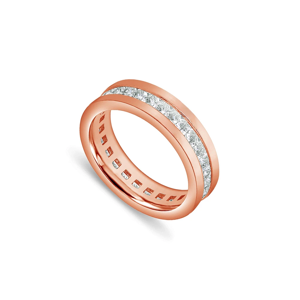 Lenox Eternity Ring (Princess Cut, 1-Row)