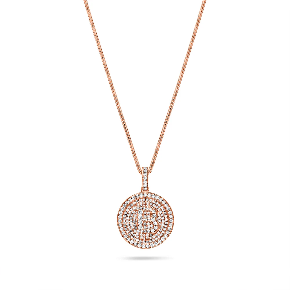 Micro Bitcoin Piece (Fully Iced)
