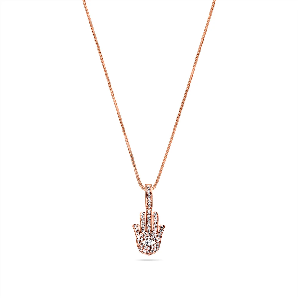 Nano Hamsa Piece (Protection, Fully Iced)