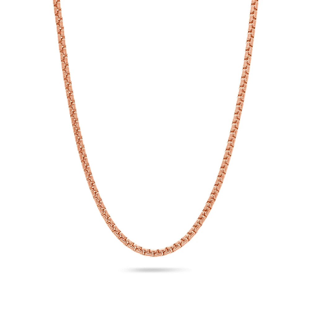 Gold Moon Link Chain (2.7mm)