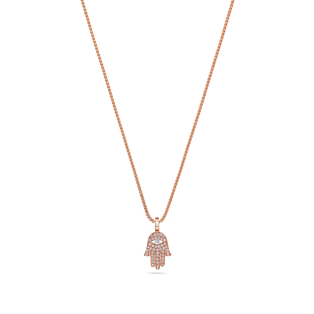 Pico Hamsa Piece (Blessings, Fully Iced)
