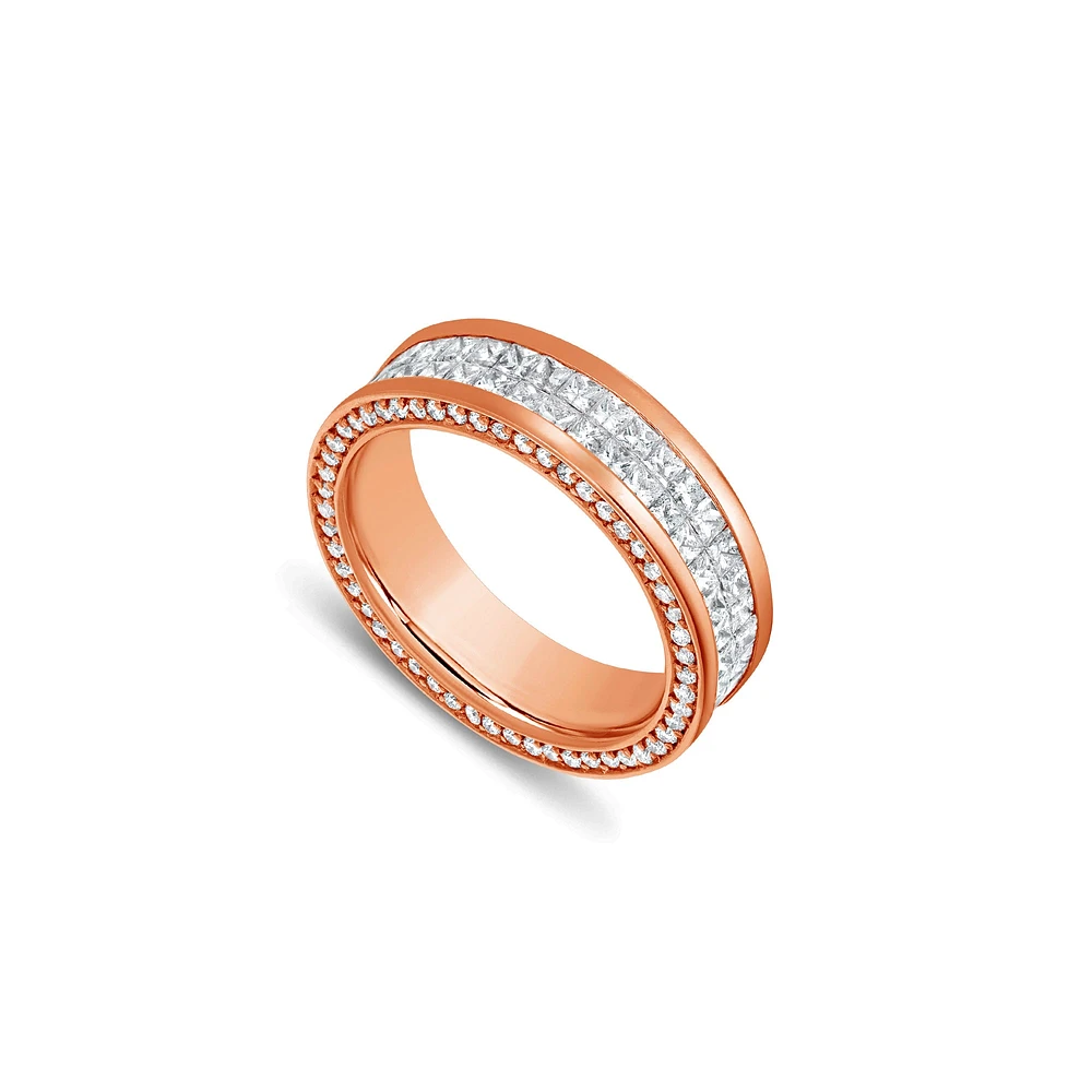 Sage Eternity Ring (2-Row)