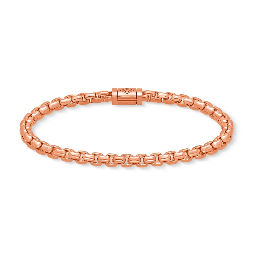 Gold Moon Link Bracelet (5mm)