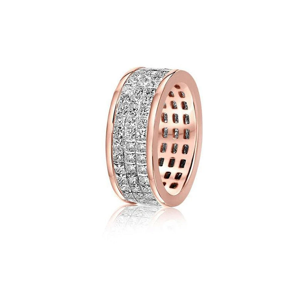 Monte Eternity Ring (3-Row)