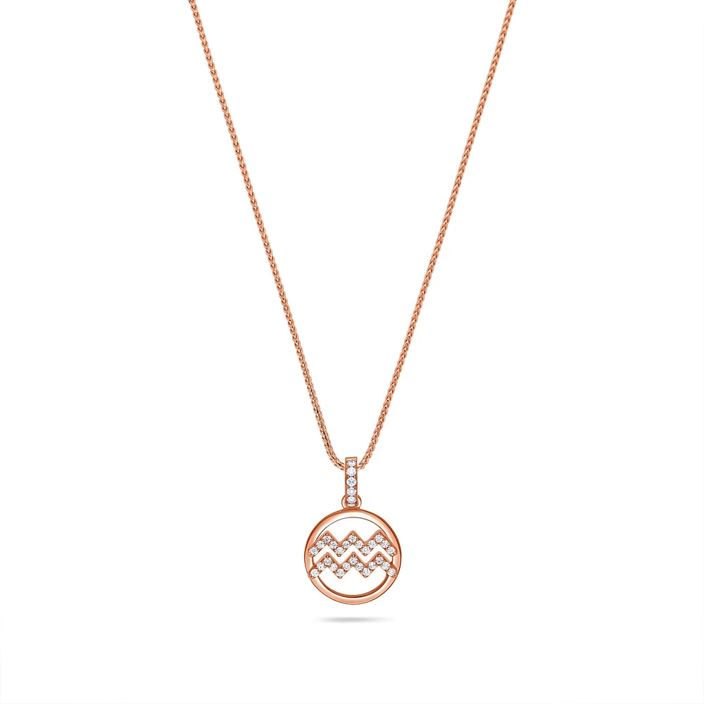 Nano Zodiac Necklace (Aquarius)