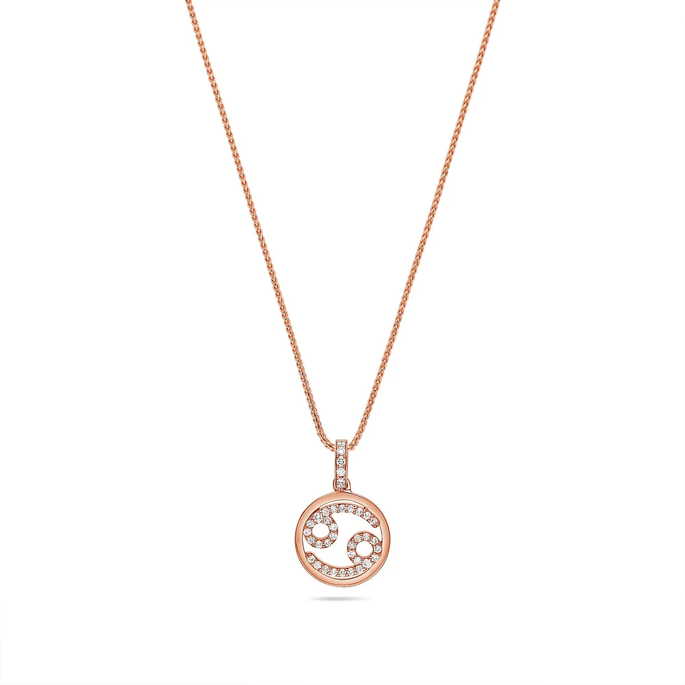 Nano Zodiac Necklace (Cancer)