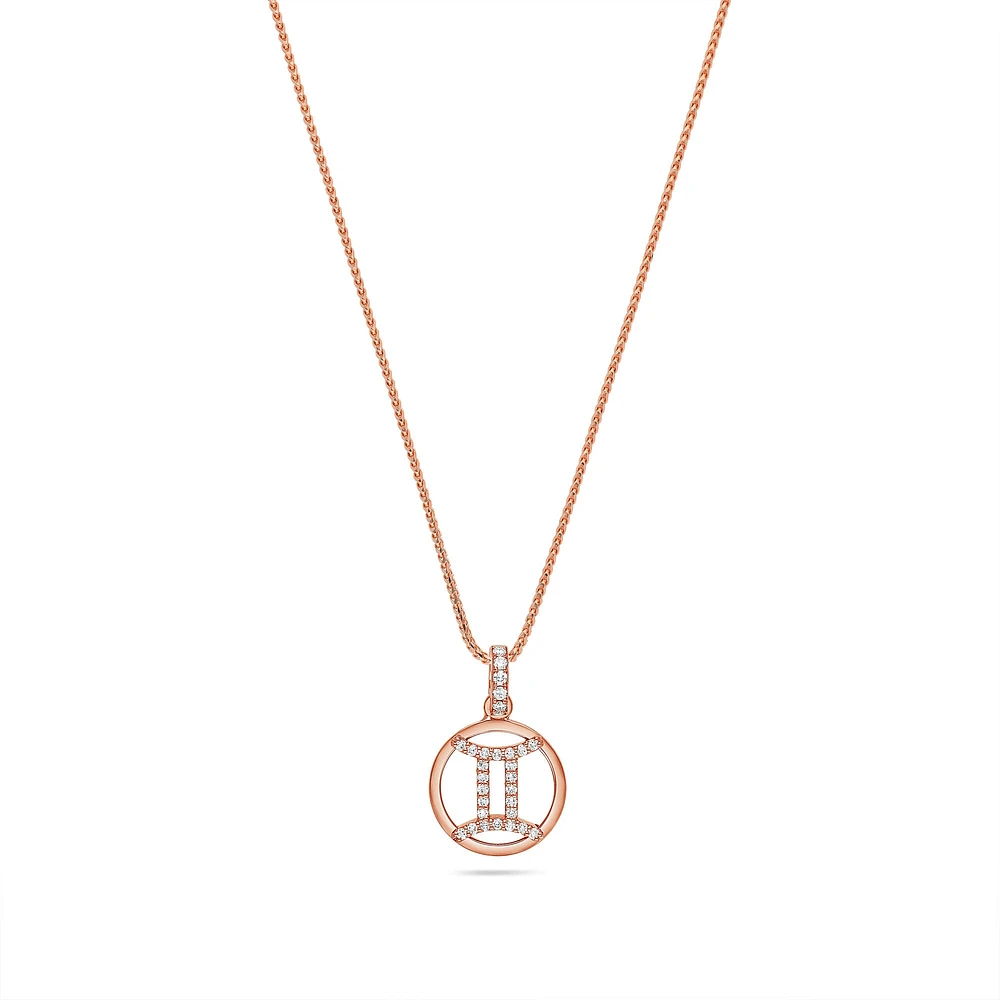 Nano Zodiac Necklace (Gemini)