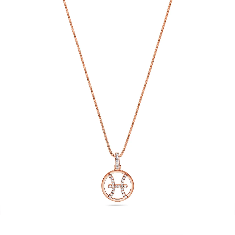 Nano Zodiac Necklace (Pisces)