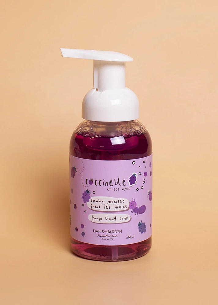 Savon mousse pour les mains