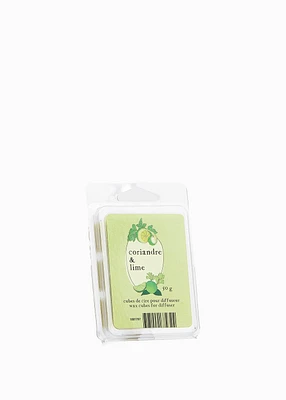 Cubes de cire - CORIANDRE ET LIME