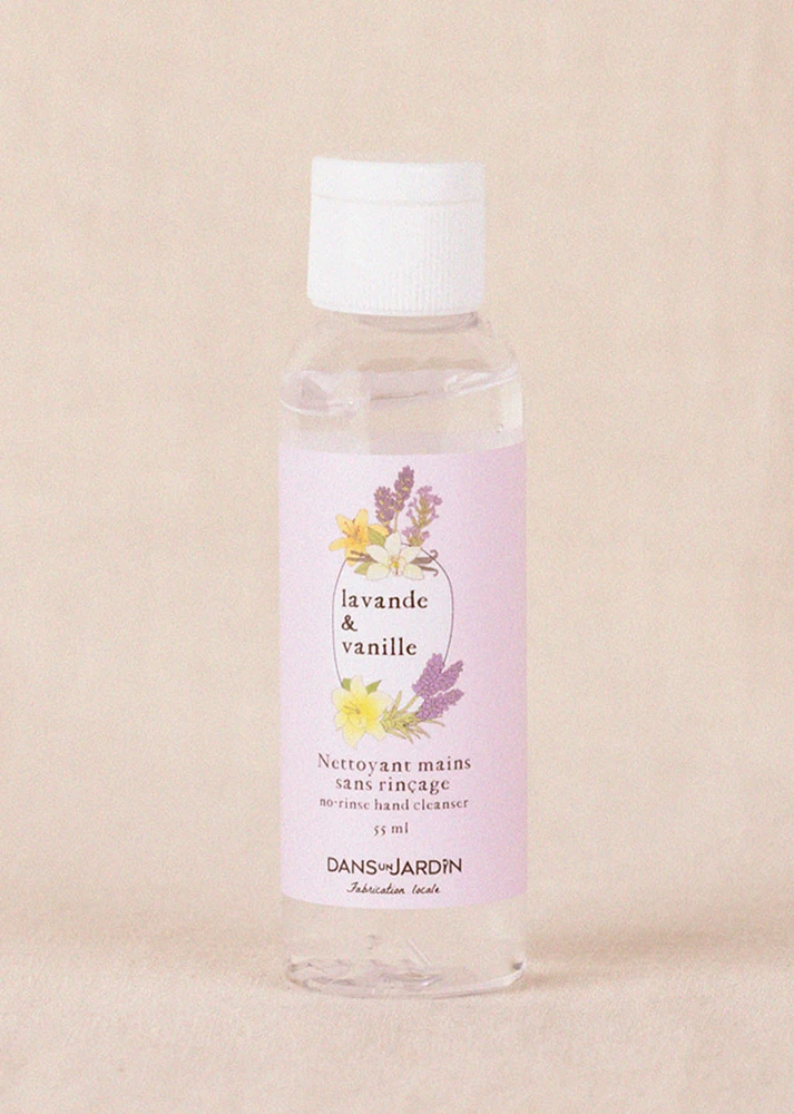 No-rinse hand cleaner - Lavender vanilla