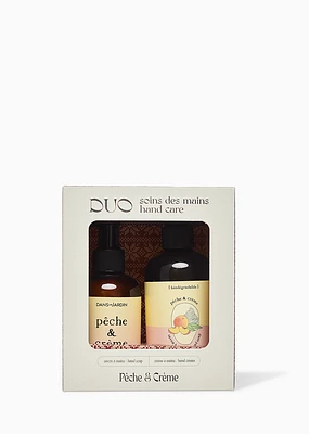 Duo box - Peach and cream