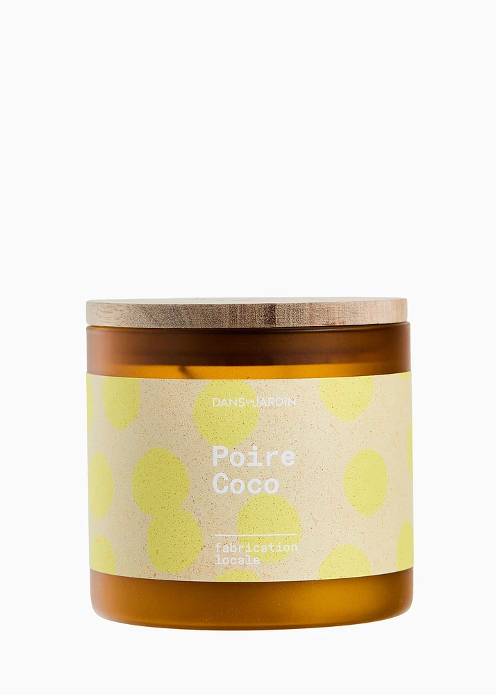 Bougie 3 mèches - POIRE COCO