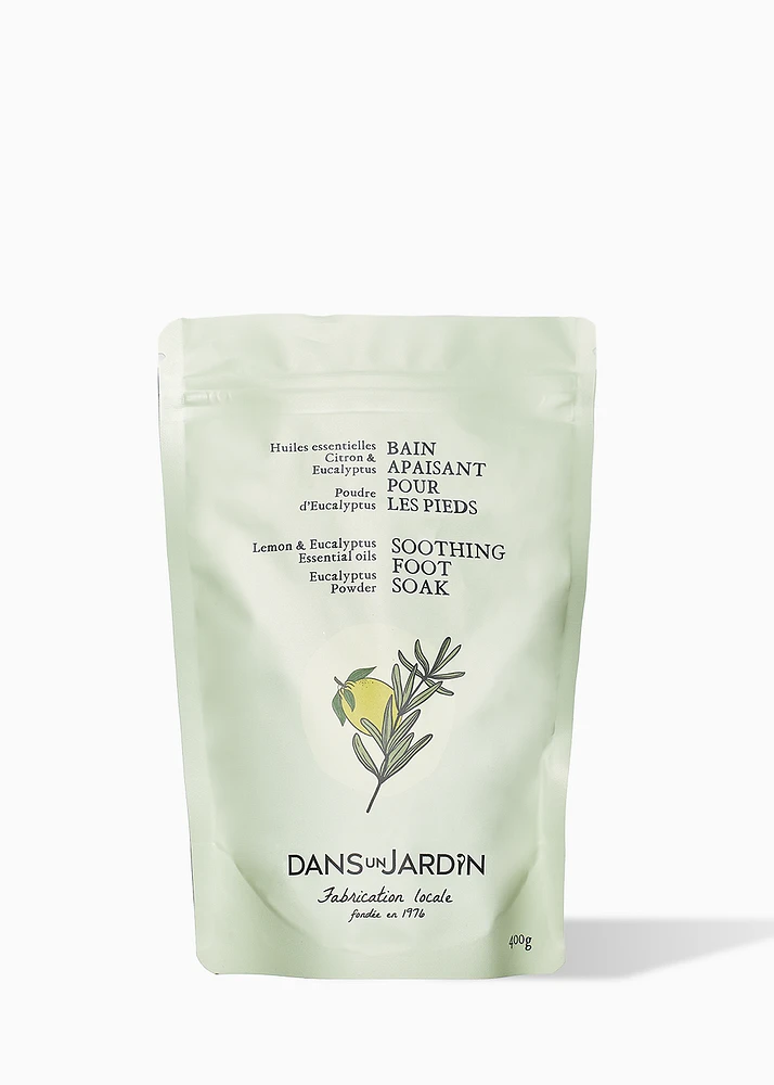 Soothing foot bath - Eucalyptus and lemon