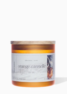 Bougie 3 mèches - Orange Cannelle