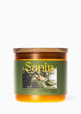Bougie 3 mèches - SAPIN