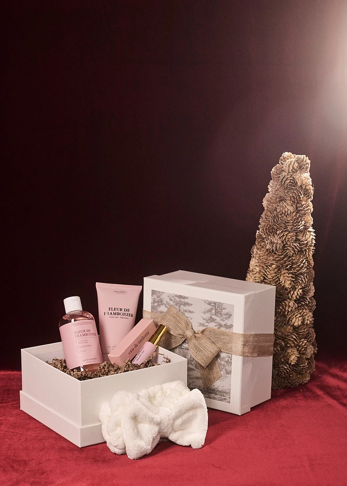 Ensemble cadeau - FLEUR DE FRAMBOISIER