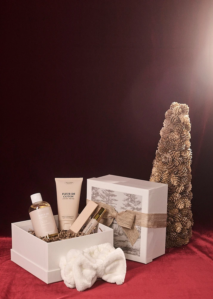 Ensemble cadeau - FLEUR DE COTON