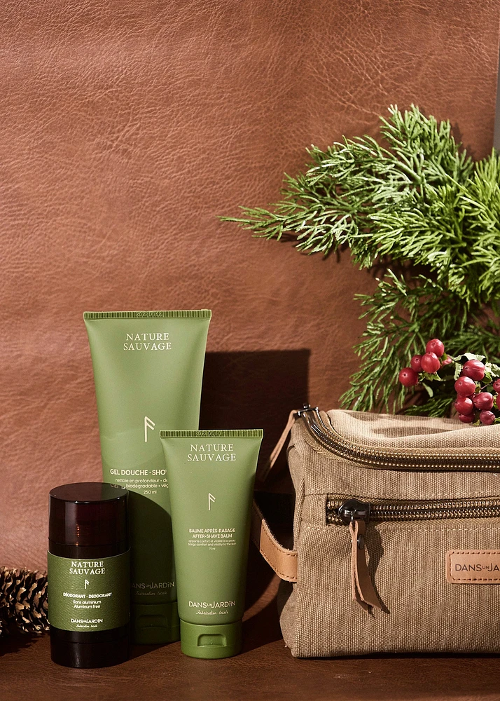 Ensemble cadeau homme - NATURE SAUVAGE