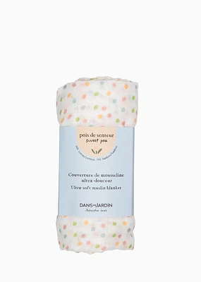 Ultra-soft muslin cover - SWEET PEA