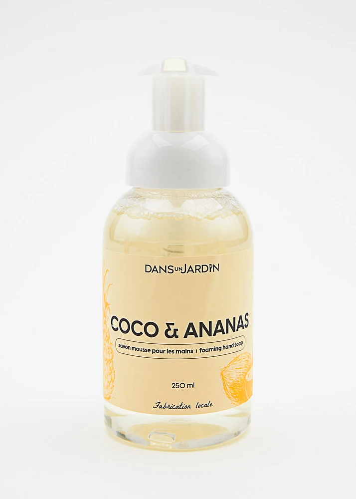 Savon mousse pour les mains - COCO ET ANANAS