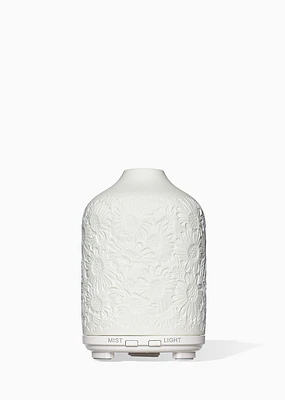 Ceramic diffuser, daisy pattern