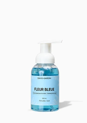 Savon mousse pour les mains - FLEUR BLEUE
