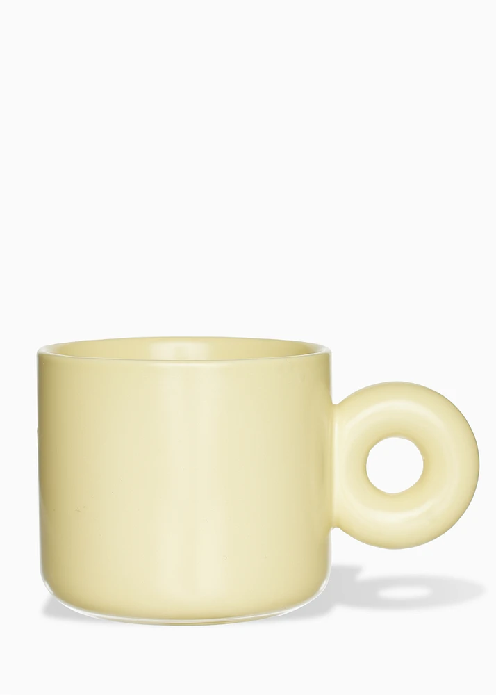 Yellow candle cup – Pineapple & honey