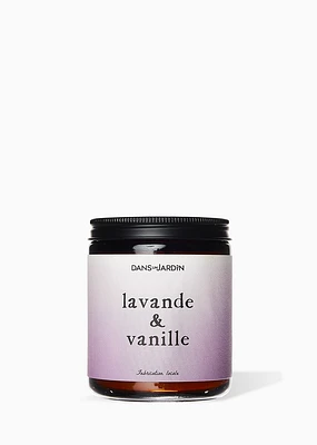 Bougie 1 mèche - LAVANDE & VANILLE