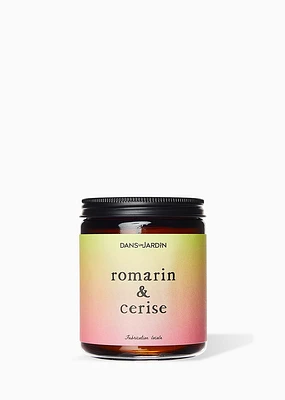 1 Wick Candle - ROSEMARY & CHERRY