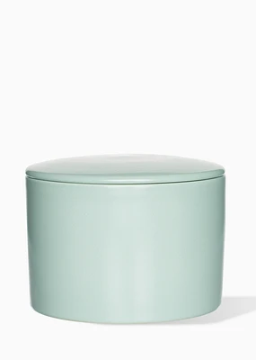 Aqua candle jar – Orange blossom & jasmine