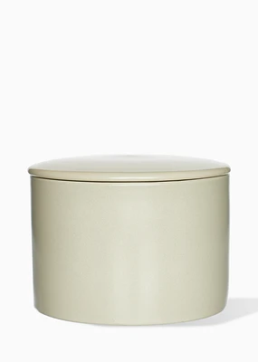 Ecru candle jar – Jasmine & narcissus