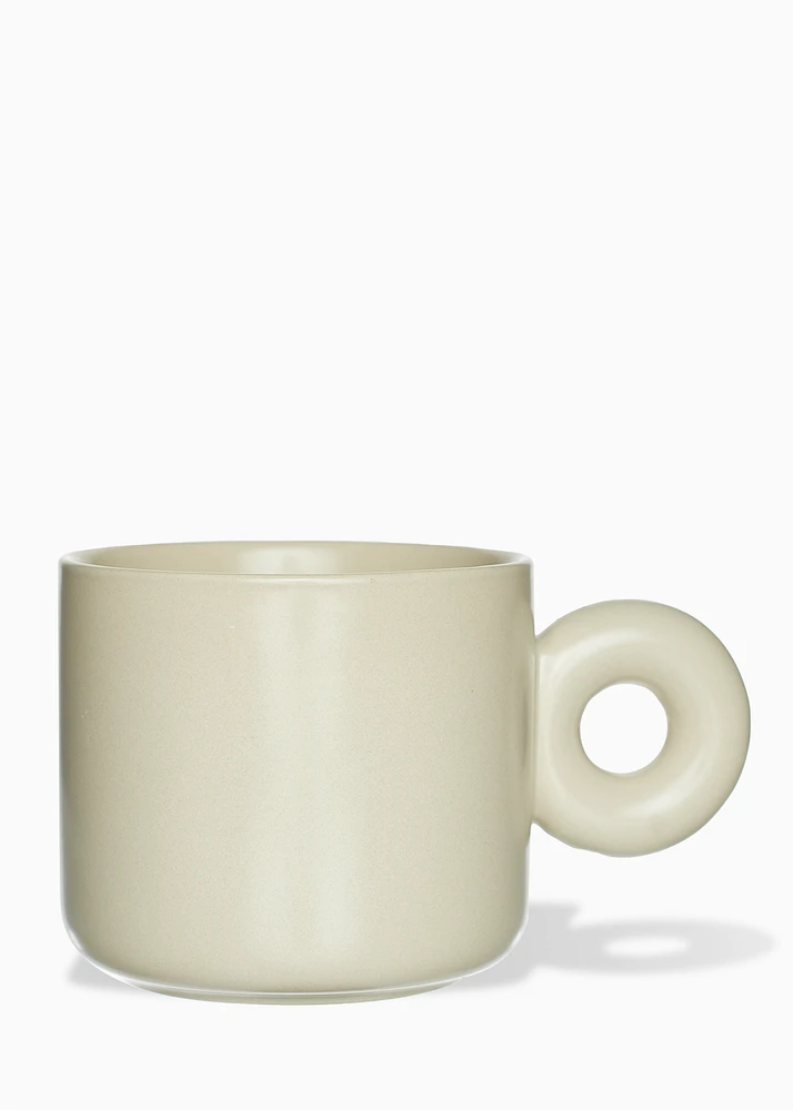 Ivory candle cup – Jasmine & narcissus