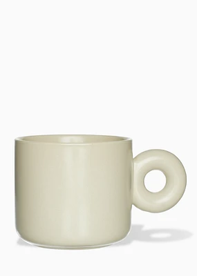 Ivory candle cup – Jasmine & narcissus
