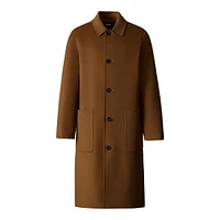 Mackage Beckett Handmade Wool Overcoat Size: