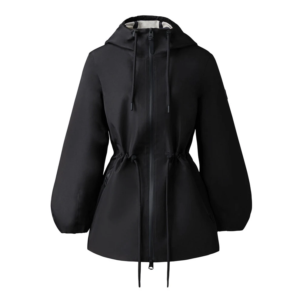 Mackage Kalea-z Hooded Rain Jacket Size: