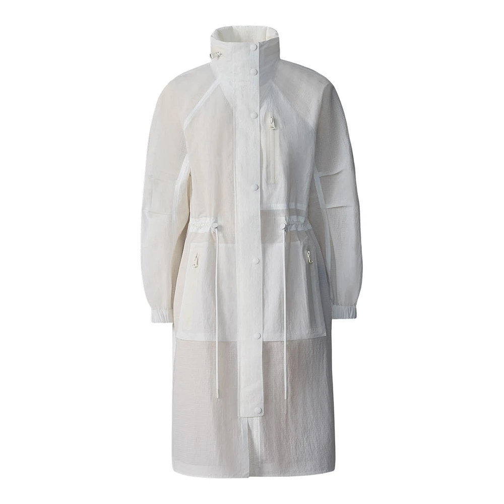 Mackage Makayla Knee-length Lightweight Rain Jacket Size: