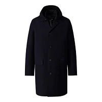Mackage Mathias 3-in-1 Balmacaan Coat With Removable Down Liner Size: