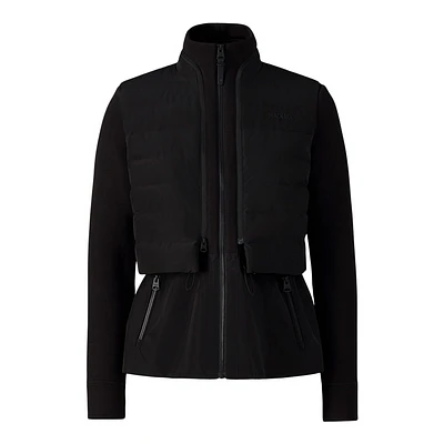 Mackage Priscilla 3-in-1 Hybrid Lightweight Down Jacket Size: